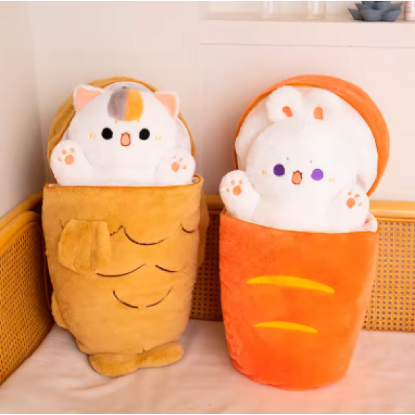 Peluche conejo/gato sorpresa